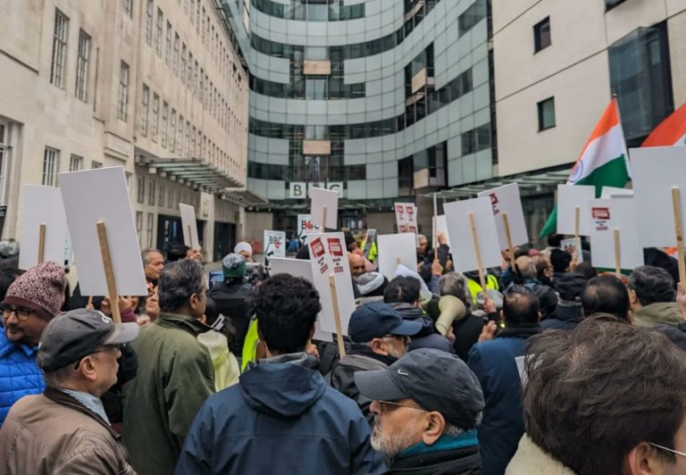 BBC Protest