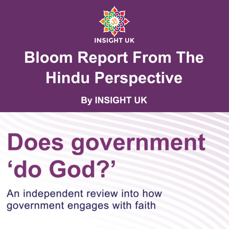 Bloom Report From The Hindu Perspective