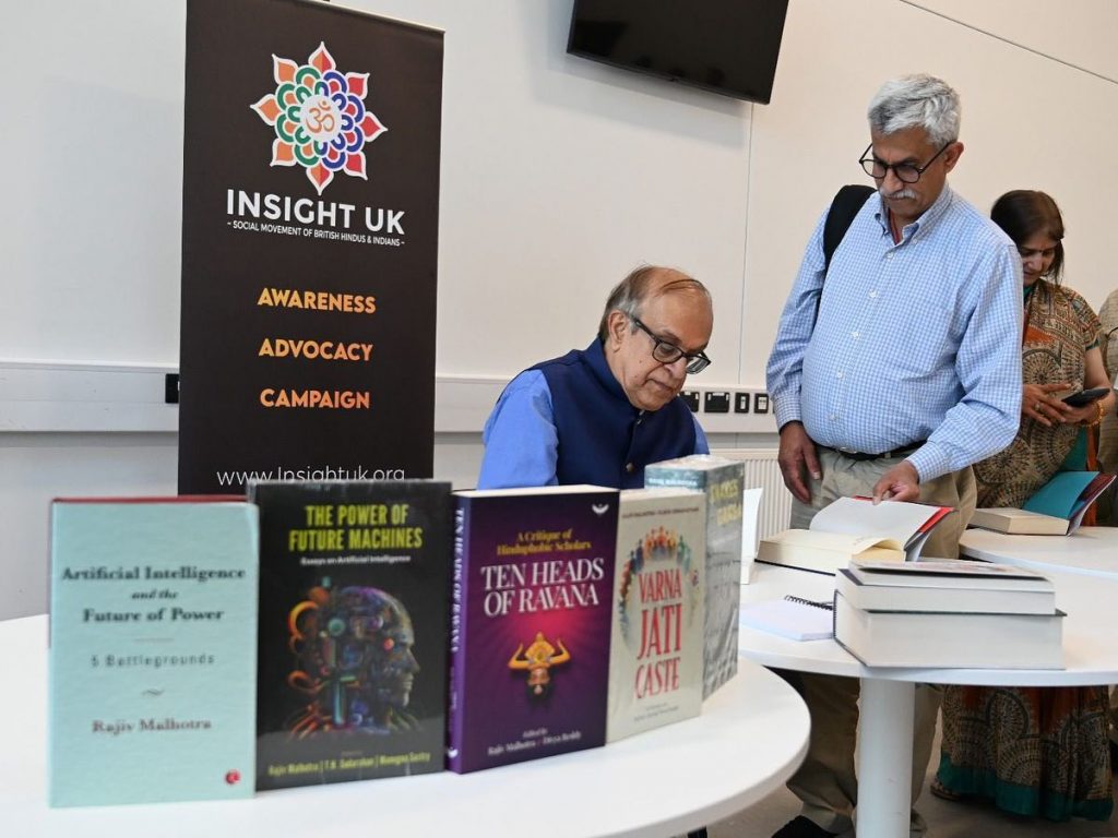 Rajiv Malhotra in London - Book Signing