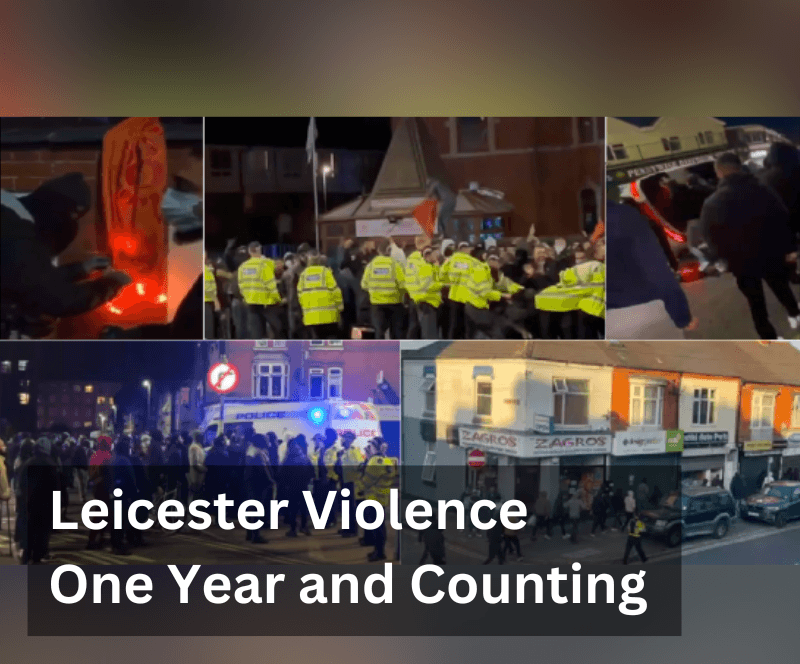Leicester Violence - One Year and Counting
