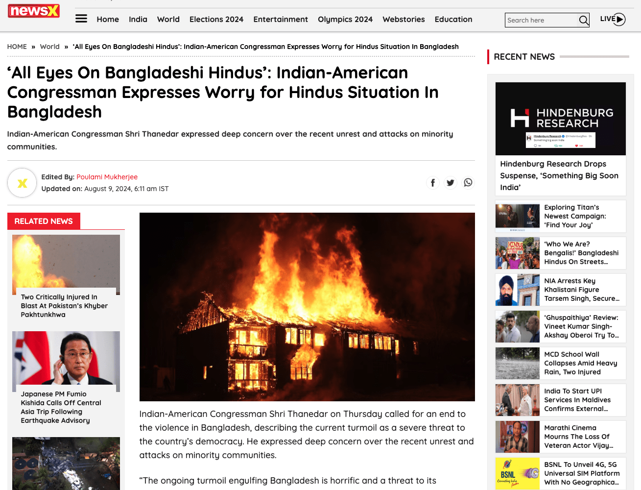 The Bangladesh Hindu Crisis Nobody Talks About Honestly