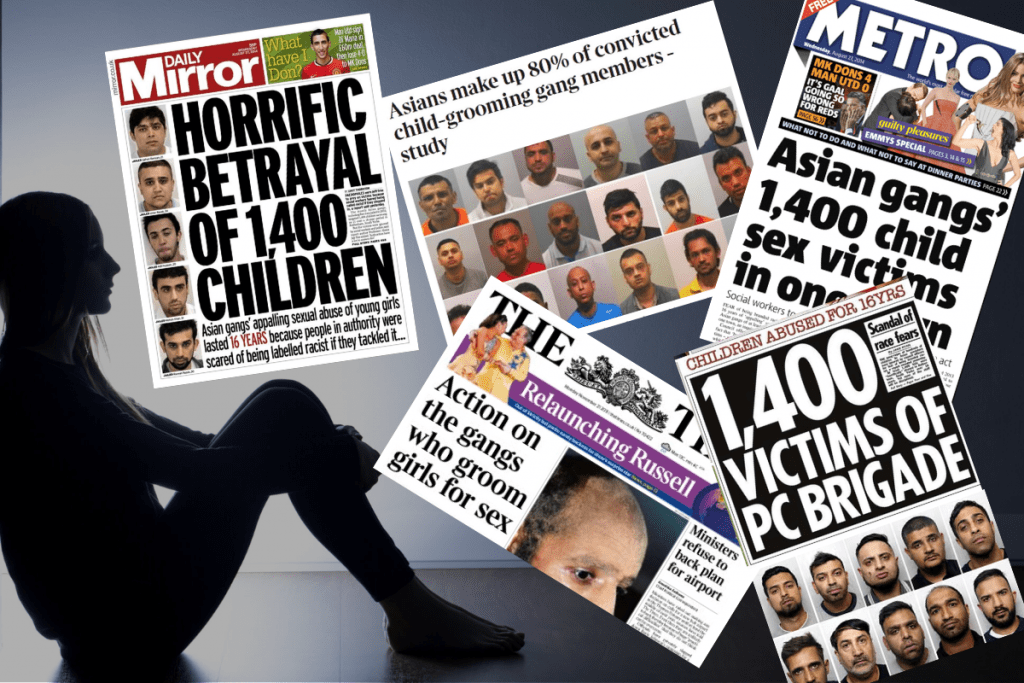 Britain's grooming gangs are predominantly of Pakistani-Muslim heritage