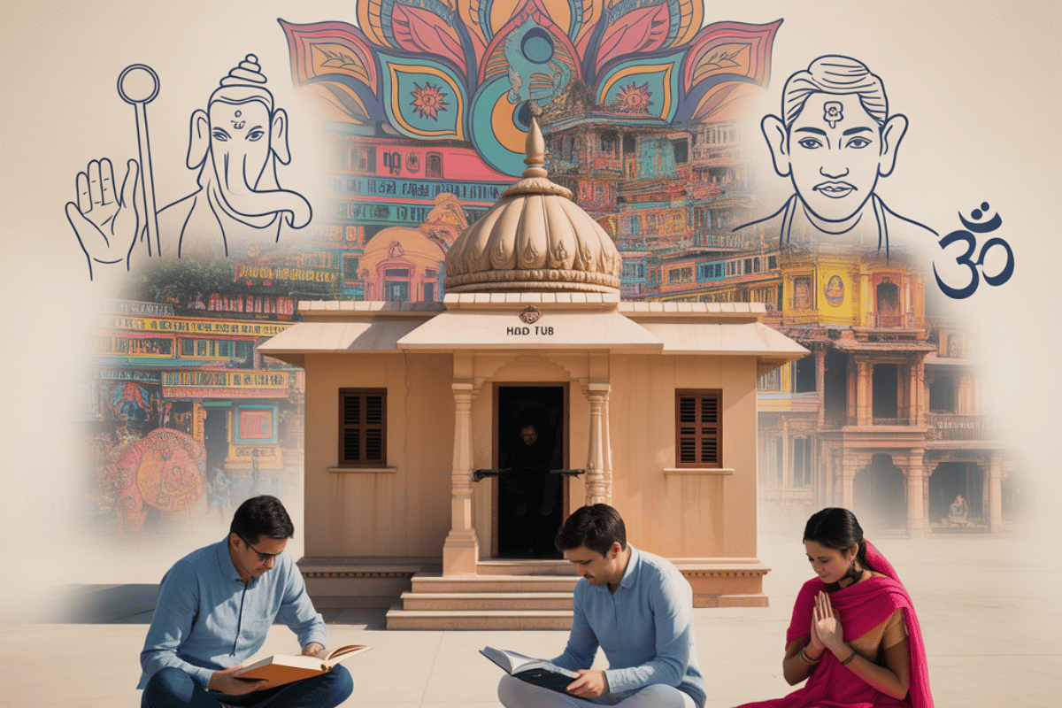 Connecting to Hindu roots