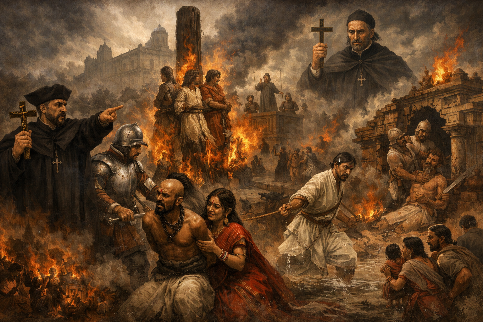 The Goa Inquisition: Persecution of Konkani Hindus under Portuguese Rule