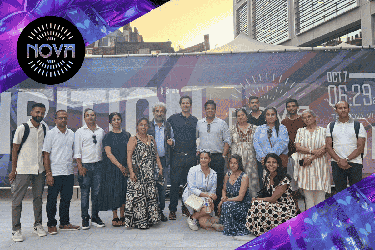 Hindu delegation visits the Nova festival terror attack exhibition in London