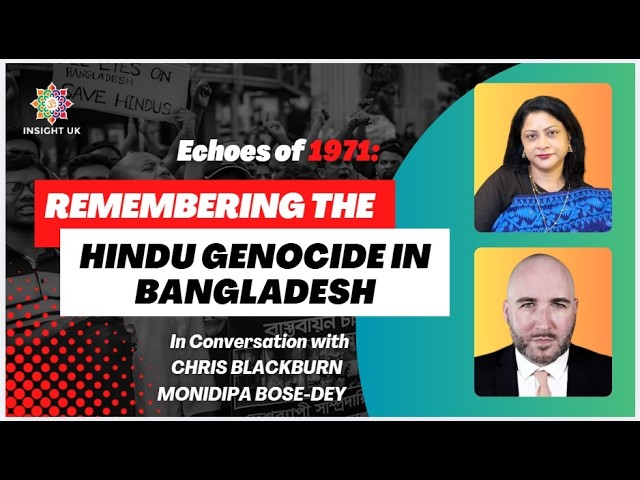Echoes of 1971: Remembering the Hindu Genocide in Bangladesh