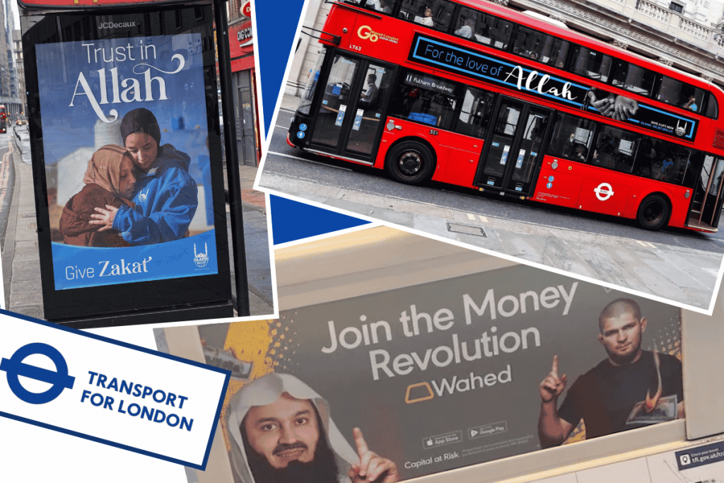 Guerrilla advertising on TfL
