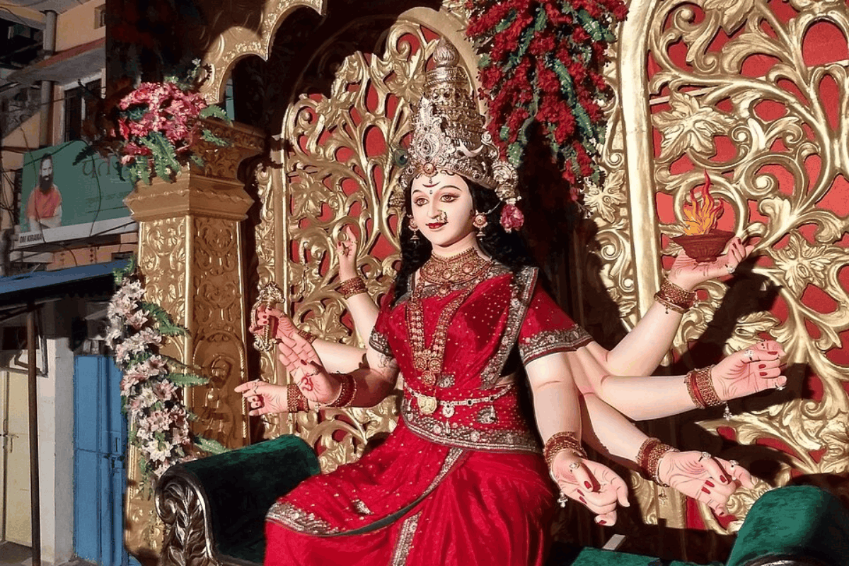 The spiritual significance of Navarātri